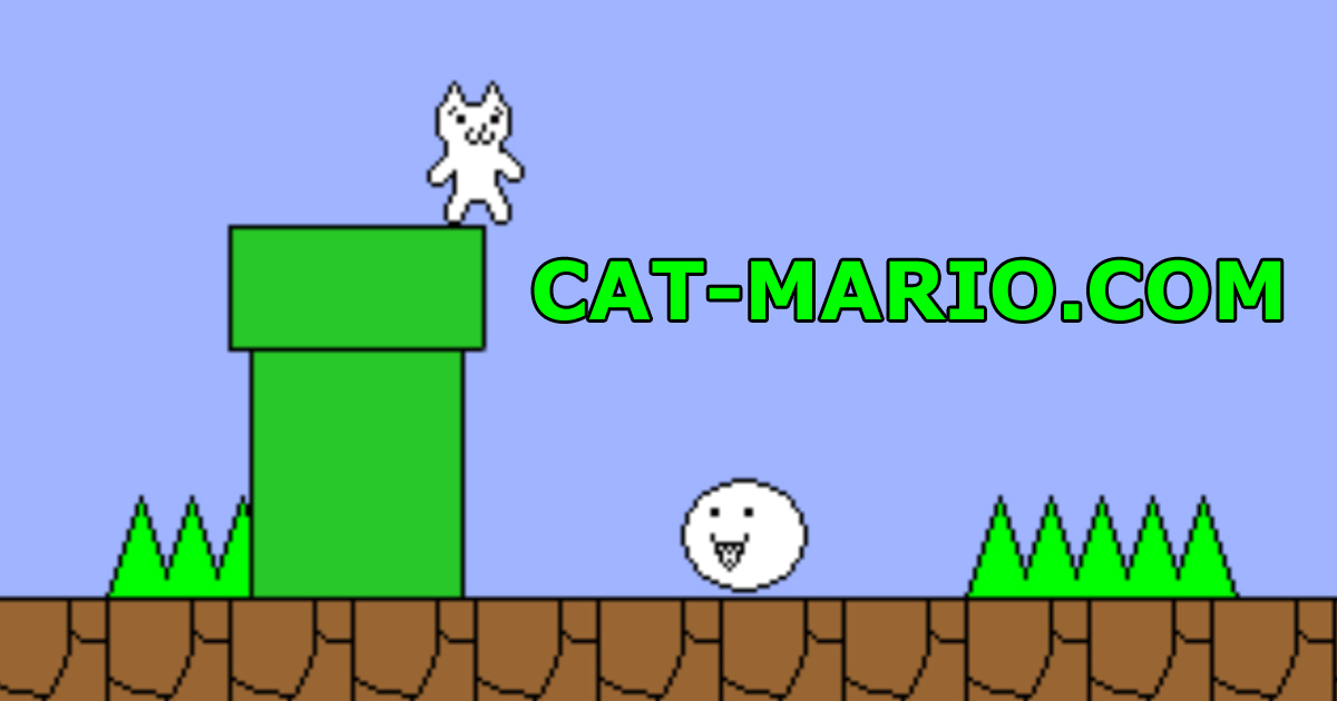 Play cat mario online, free